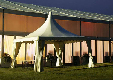 Tente transparente adaptée aux besoins du client d'auvent de pagoda de PVC pour l'événement/partie