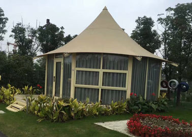 Tente claire d'hôtel de dôme géodésique de mur pour la Chambre d'exposition et de tourisme