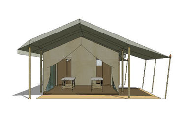 Tente de Bell imperméable d'hôtel d'alliage d'aluminium 12x20m pour l'événement de approvisionnement de 160 personnes