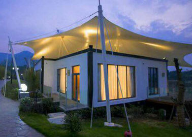 Grande tente de Bell de luxe d'hôtel de safari de Glamping 1 ans de garantie