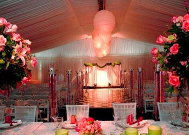 Tentes extérieures de tente du luxe 25x60m pour des mariages/événements avec la décoration