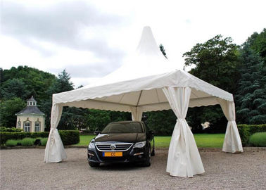 Jardin décoré manuel de luxe de PVC épousant la tente d'auvent de pagoda de crête élevée pour l'événement