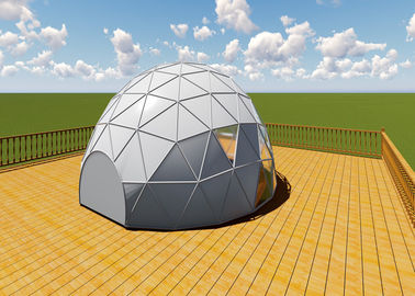 Les tentes hexagonales de bout droit de tentes du cadre Q235 en acier imperméabilisent des tentes de dôme pour camper