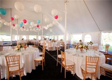 Chapiteau blanc d'envergure d'espace libre d'alliage d'aluminium des tentes 20x30m d'événement de mariage d'auvent de PVC