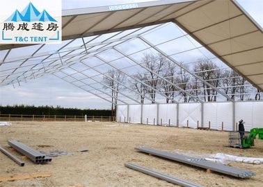 tentes de manifestation sportive d'extérieur de 10x60m résistantes à la chaleur avec le verre ou la porte de PVC
