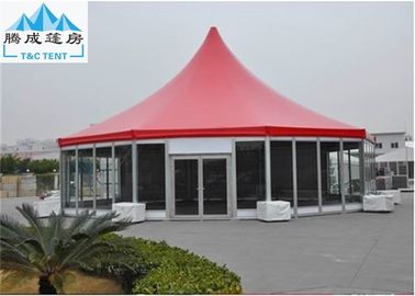Tente en aluminium de noce de réunion de Structrue de toit de Multi-Side de cadre pour 800 personnes