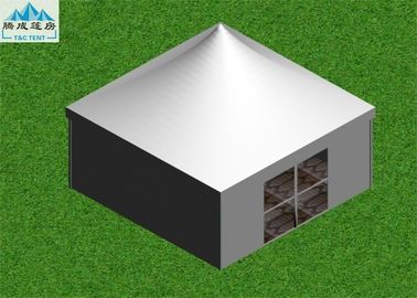 tente de belvédère de pagoda de 5x5m avec la couverture blanche de toit de PVC de cadre en aluminium pour le festival du vin