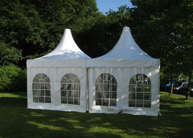 Tente extérieure 5x5m d'événement d'été avec les murs de PVC/le chapiteau blancs tente de partie