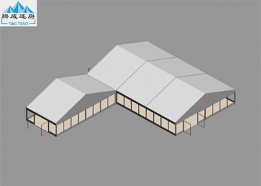 10x15m / revêtement en PVC Blanc d'entrepôt de 10x5m de plancher en bois extérieur de tente pour le style commercial d'Européen de réception