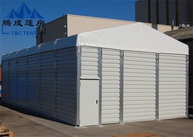 Grande tente d'entrepôt de structure en aluminium extérieure claire d'envergure adaptée aux besoins du client