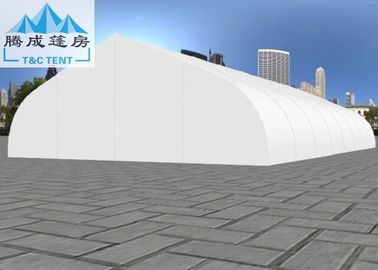 tente en aluminium de cadre d'espace libre de courbe de PVC de blanc de 20x40m pour épouser le vent de Seater de 500 personnes résistant
