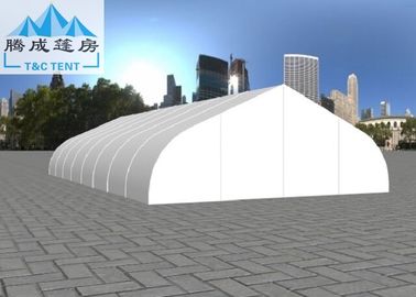 tente en aluminium de cadre d'espace libre de courbe de PVC de blanc de 20x40m pour épouser le vent de Seater de 500 personnes résistant