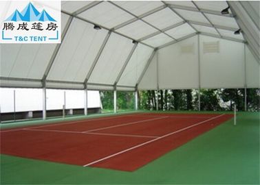 Mur blanc de tissu de PVC de la structure 10x30m de tentes en aluminium de manifestation sportive imperméable